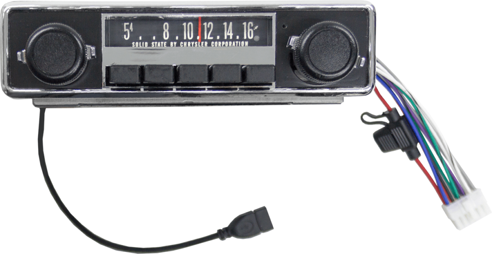 1967 71 Dodge D100 Truck Radio Conversion Classic Car Radio Restoration